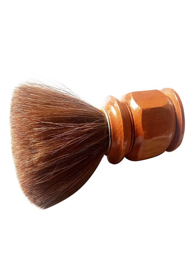 Foreign Holics Wooden Handle Smooth and Soft Bristle Shaving Brush For Men & Boys - Image 3